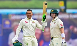 Khawaja’s Record Double Century and Inglis’ Debut Ton Put Australia in Control Against Sri Lanka