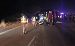 Deadly Bus Crash on M-2 Motorway Leaves Eight Dead