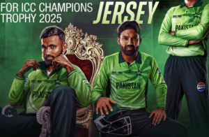 Pakistan Reveals Official Jersey for ICC Champions Trophy 2025