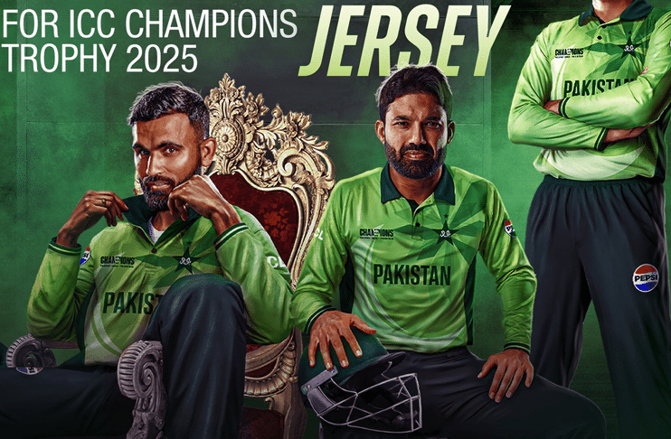 Pakistan Reveals Official Jersey for ICC Champions Trophy 2025