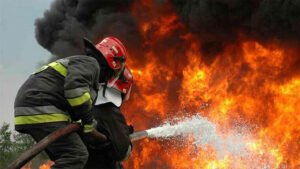 Massive Warehouse Fire in Karachi’s Nazimabad Brought Under Control After Eight Hours