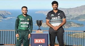 Pakistan vs New Zealand T20I Series Trophy Unveiled in Christchurch