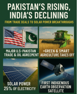 Pakistan’s Rising, India’s Declining: From Trade Deals to Solar Power Breakthroughs