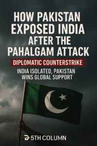 Diplomatic Counterstrike: How Pakistan Exposed India’s False Flag After the Pahalgam Attack