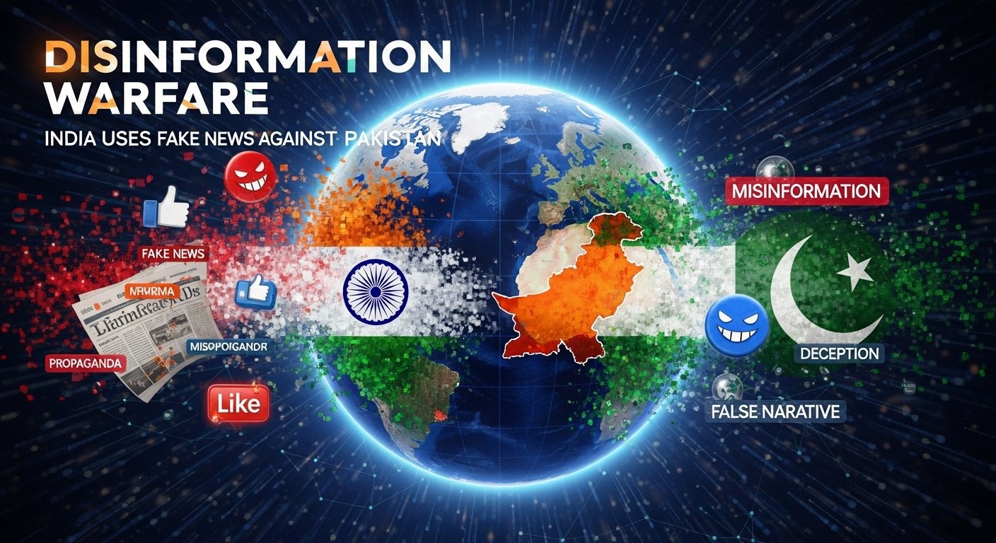 Disinformation Warfare: How India Uses Fake News Against Pakistan